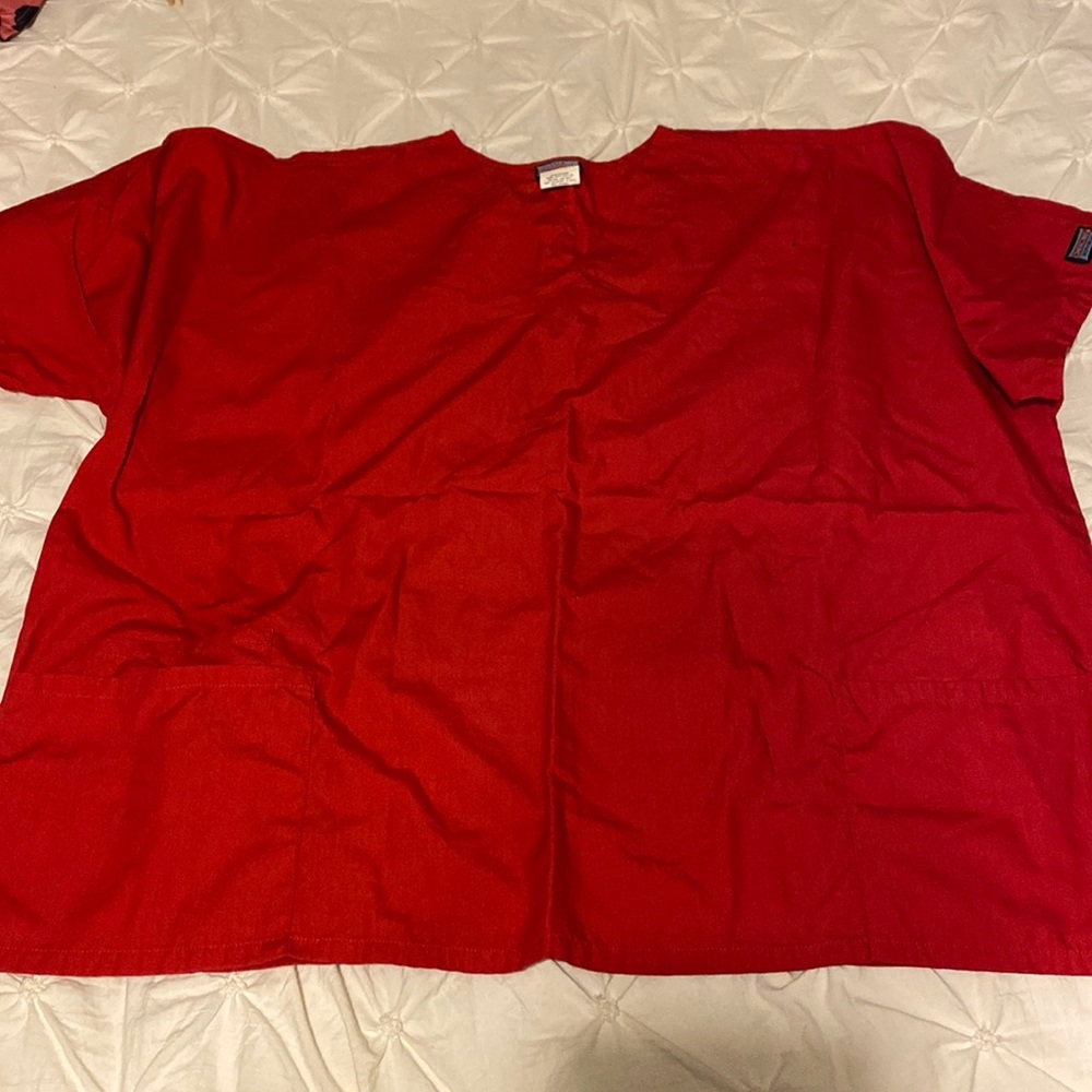 Scrub V-neck Top